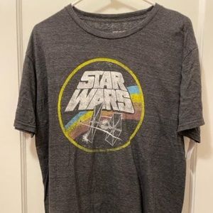 Star Wars Brand Gray Classic Men's Tshirt
